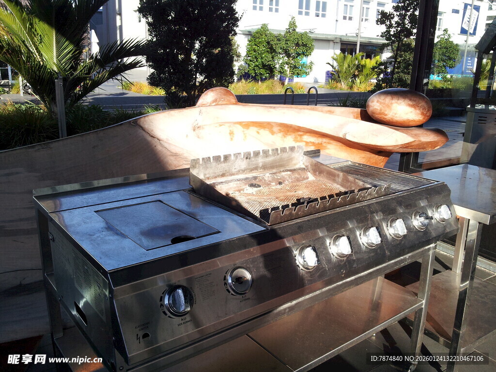 户外不锈钢烧烤设备