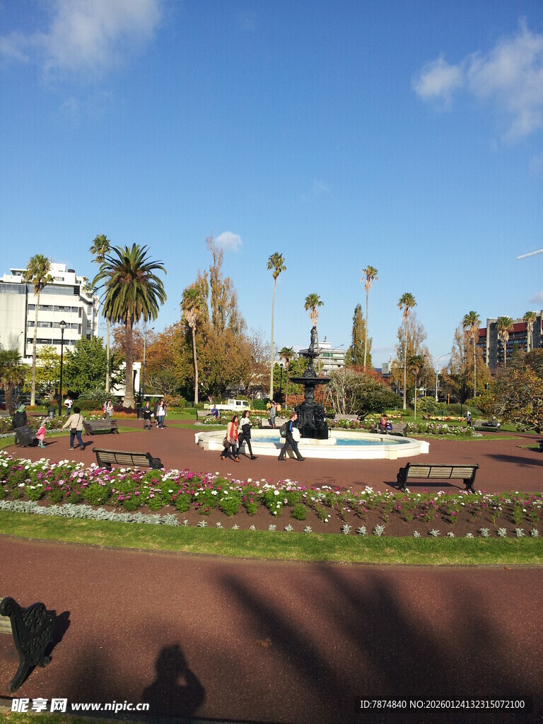 城市公园美丽风光