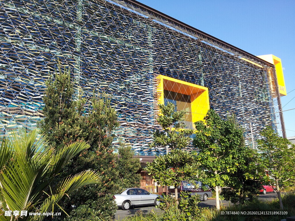 现代艺术建筑外观