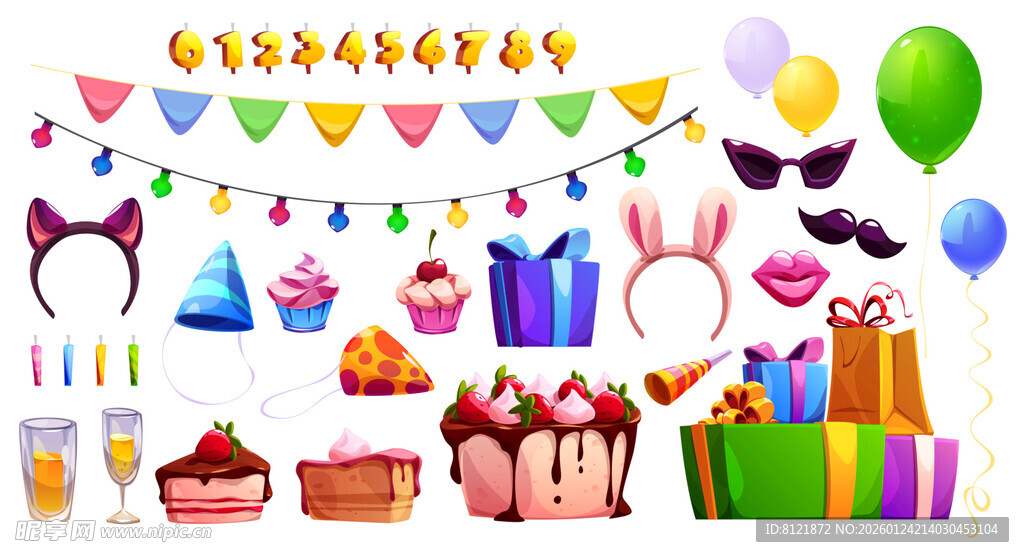 生日派对素材
