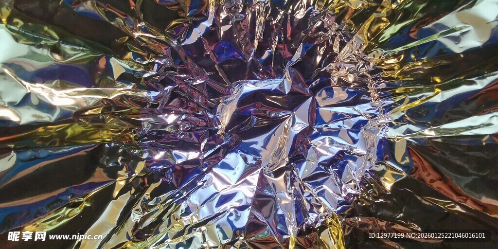 绚丽抽象晶体图案