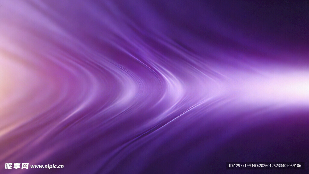 梦幻紫色渐变光线背景
