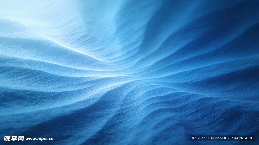 蓝色动感光线背景图