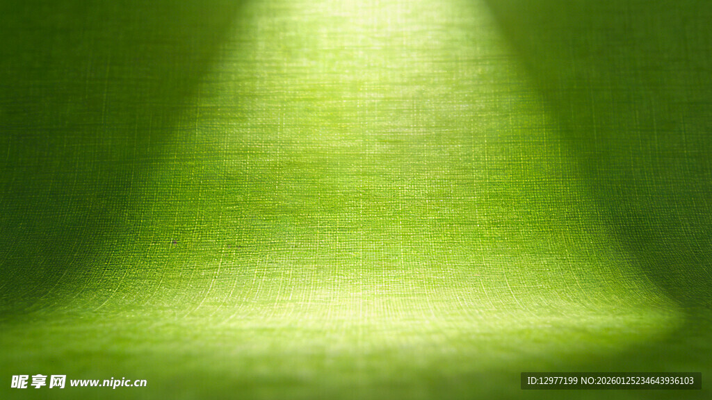 绿色聚光舞台背景