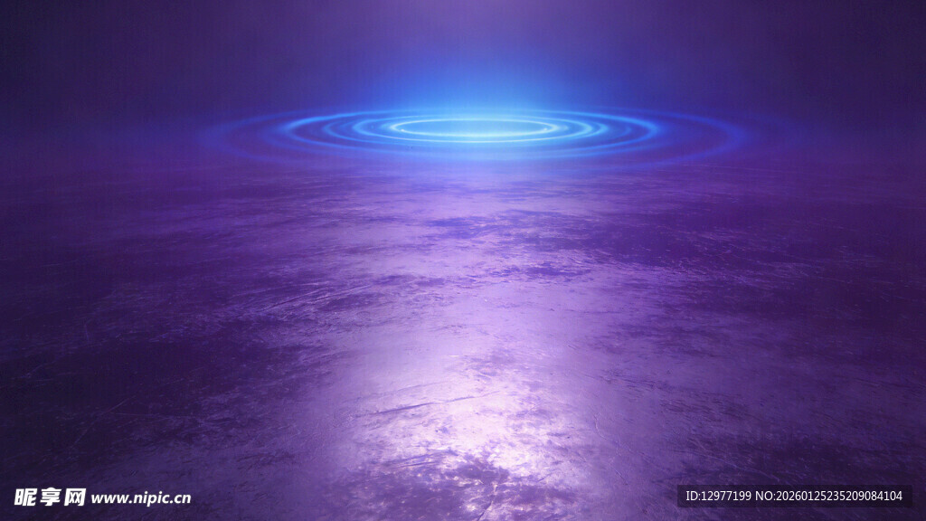 梦幻紫色宇宙神秘景象