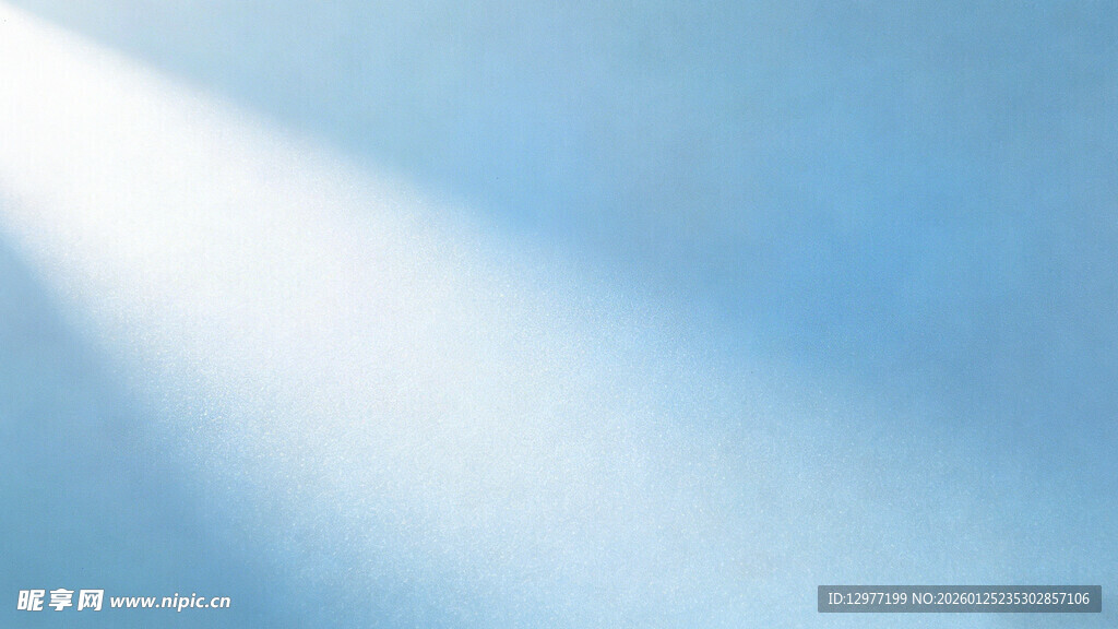 柔和光线 梦幻蓝色背景