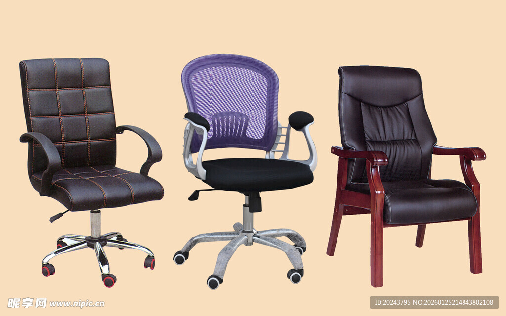 多样办公椅展示