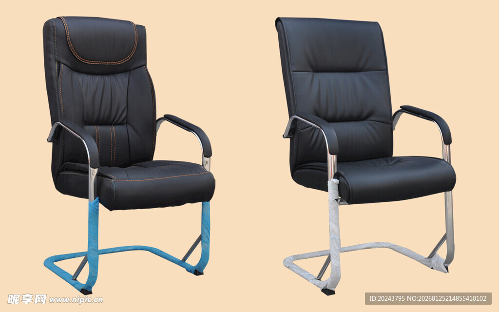 两把现代简约办公椅