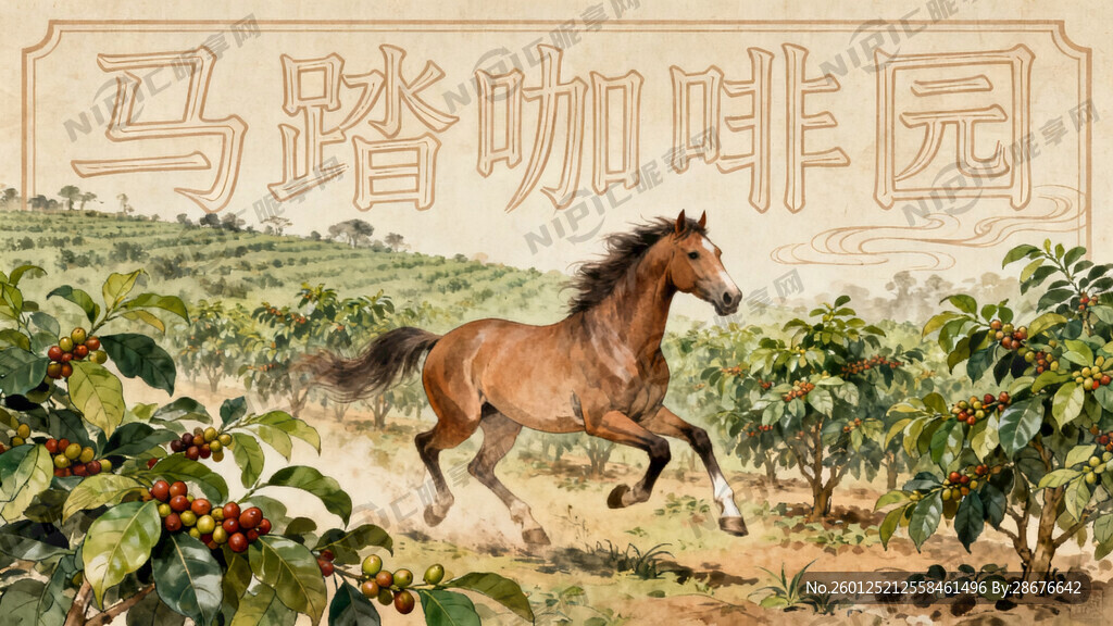 长方形画 内容有古代线条文案