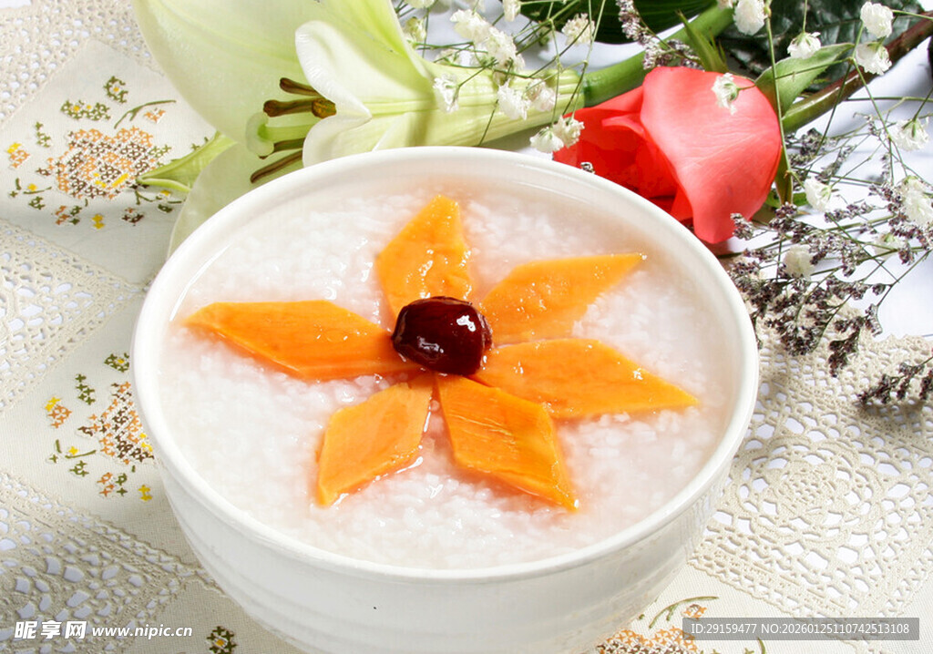 木瓜牛奶甜品