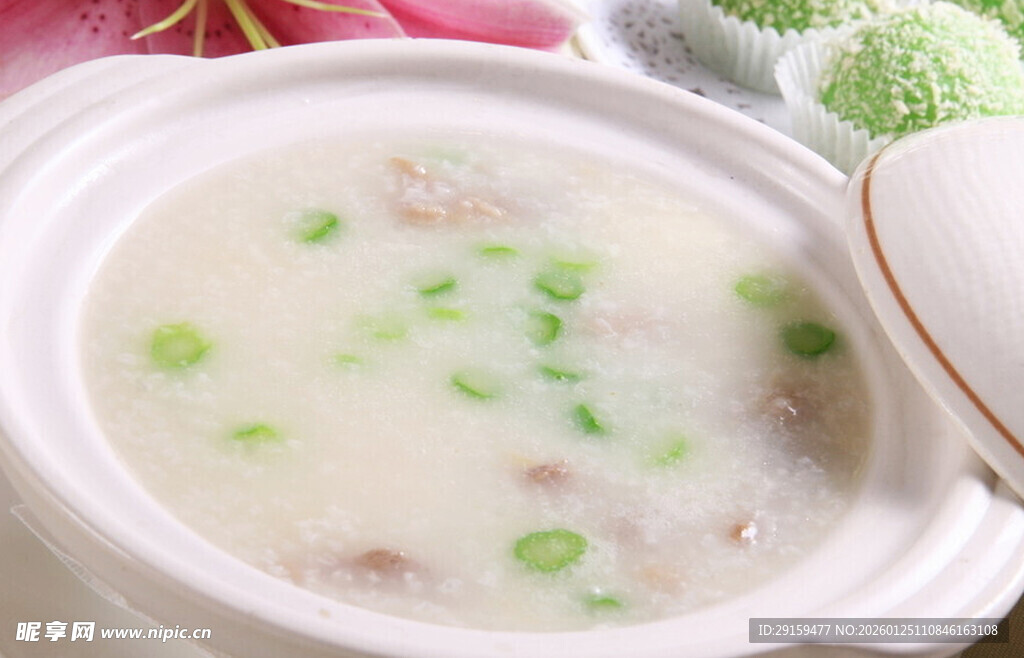 豌豆瘦肉粥