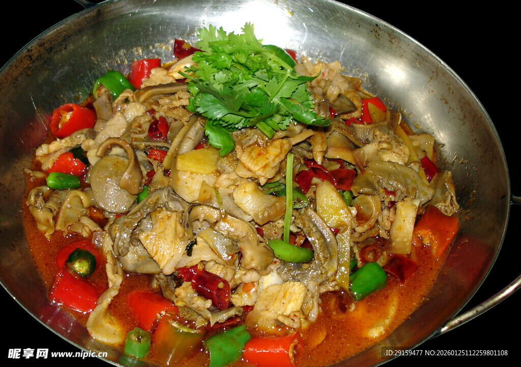 香辣美味干锅牛蛙