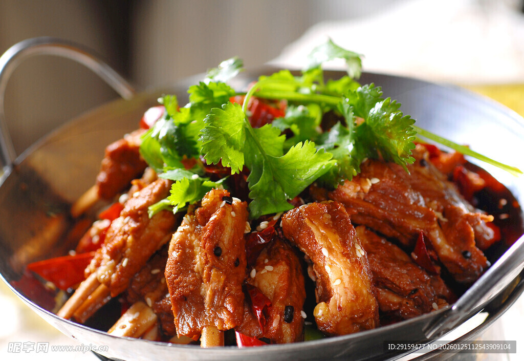 香辣美味干锅排骨