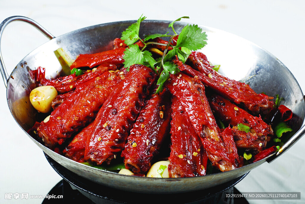 香辣诱人的美味干锅虾