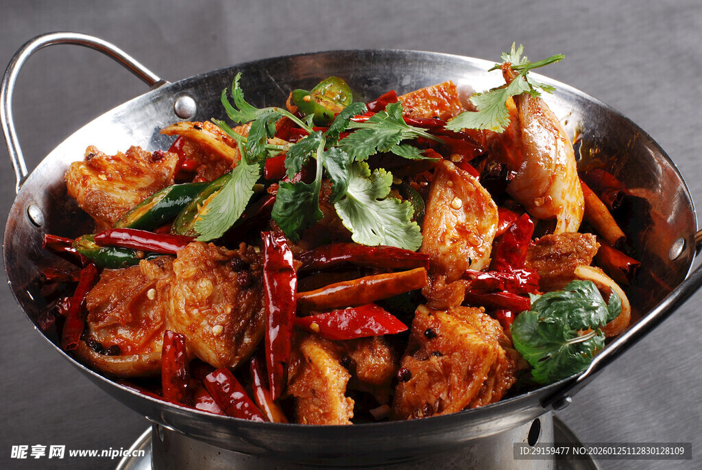 香辣可口干锅鸡