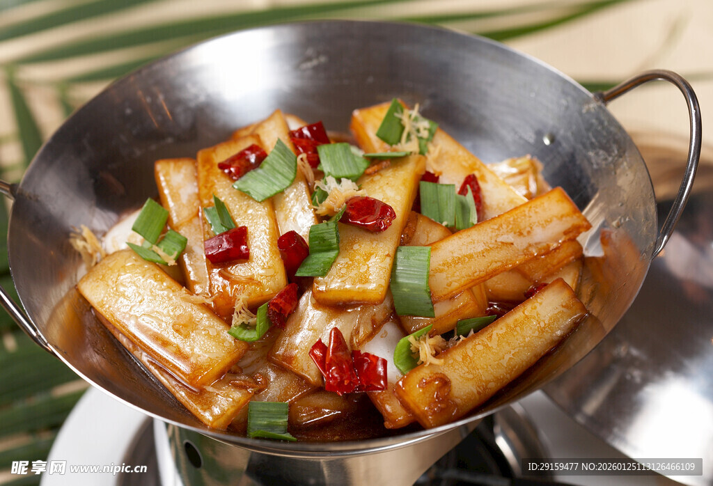 香辣美味干锅藕条