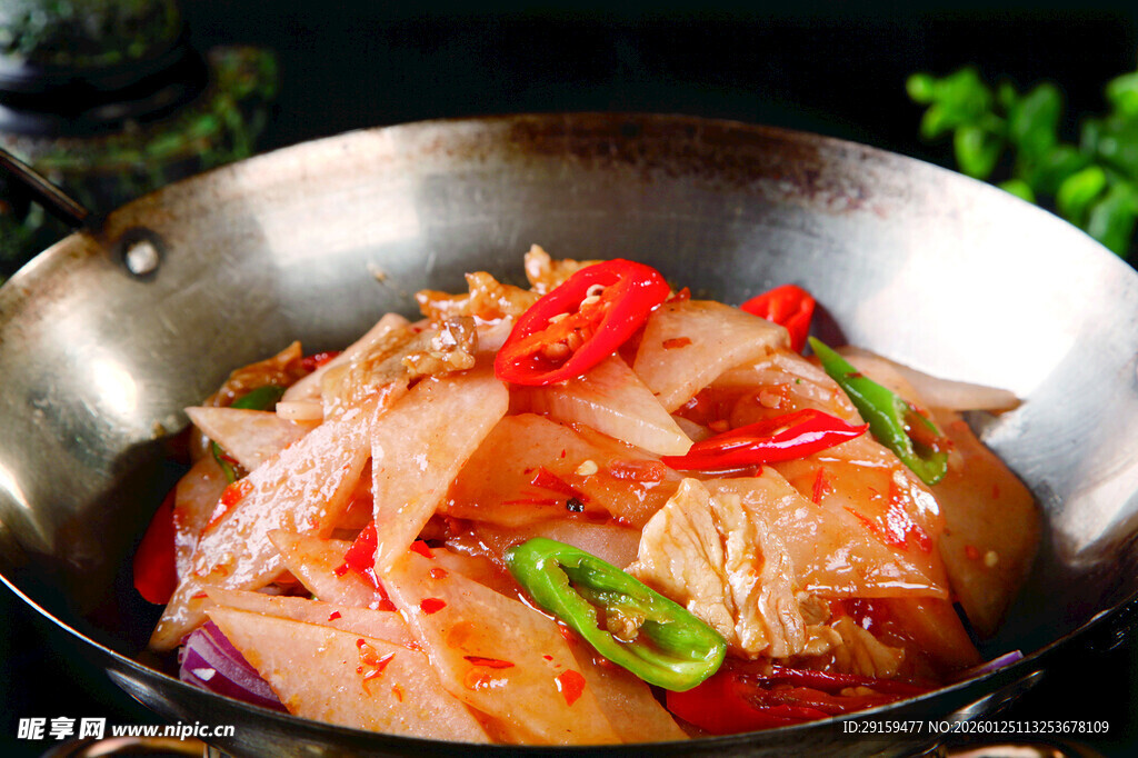 香辣美味干锅食材