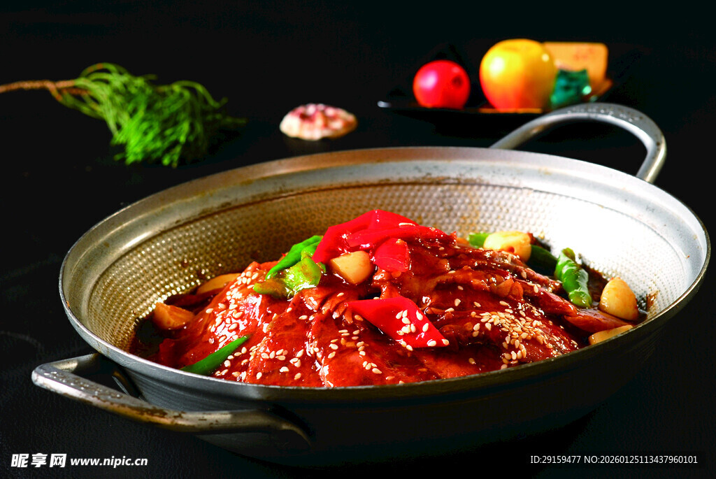 美味香辣干锅菜品展示