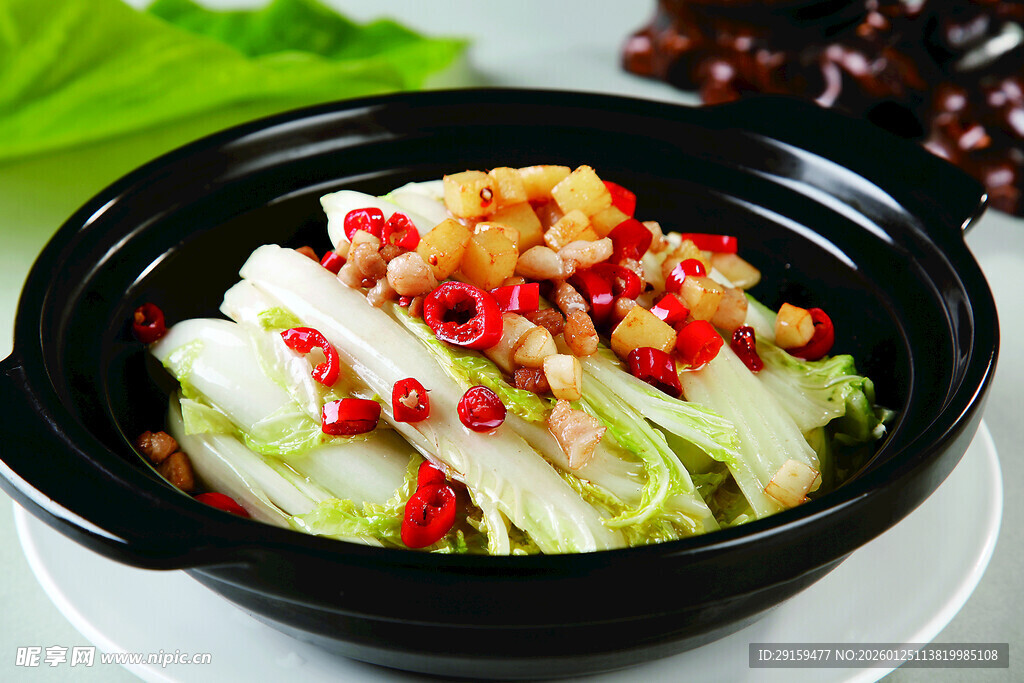 蒜蓉虾仁娃娃菜