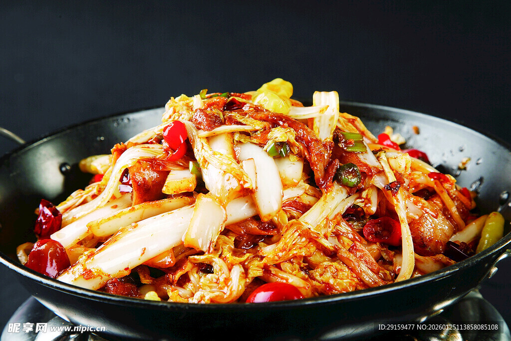 香辣美味干锅食材大杂烩