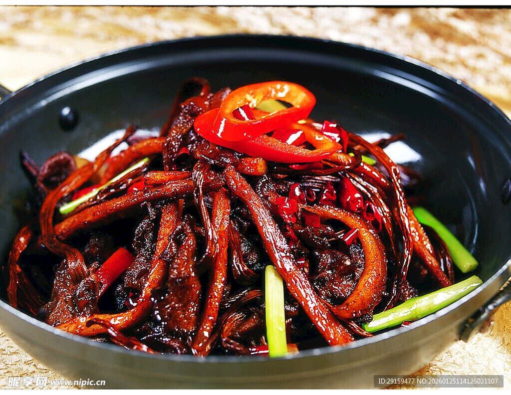 香辣美味的特色炒干丝