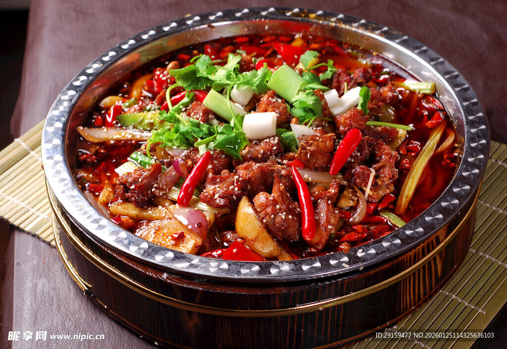 香辣牛肉火锅