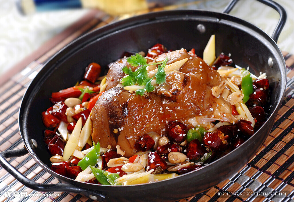 香辣美味干锅鸡肉