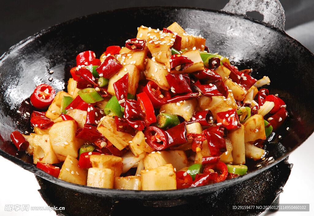 香辣干锅豆腐