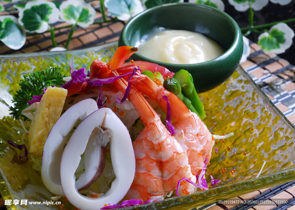 日式海鲜刺身拼盘