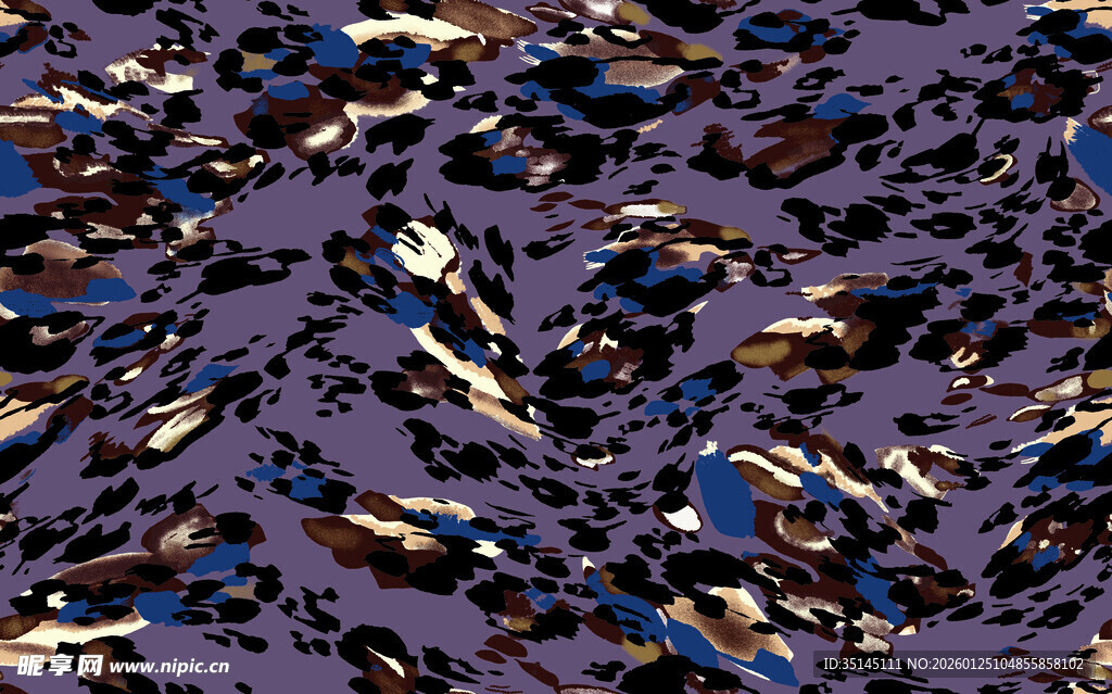 抽象豹纹图案纹理背景