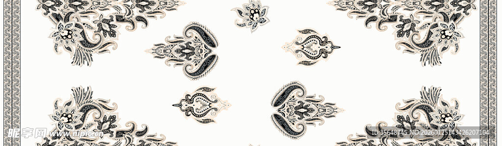 精致金属饰品图案设计