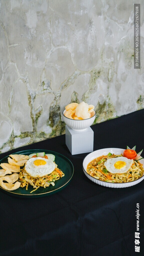 美味精致的特色菜肴组合