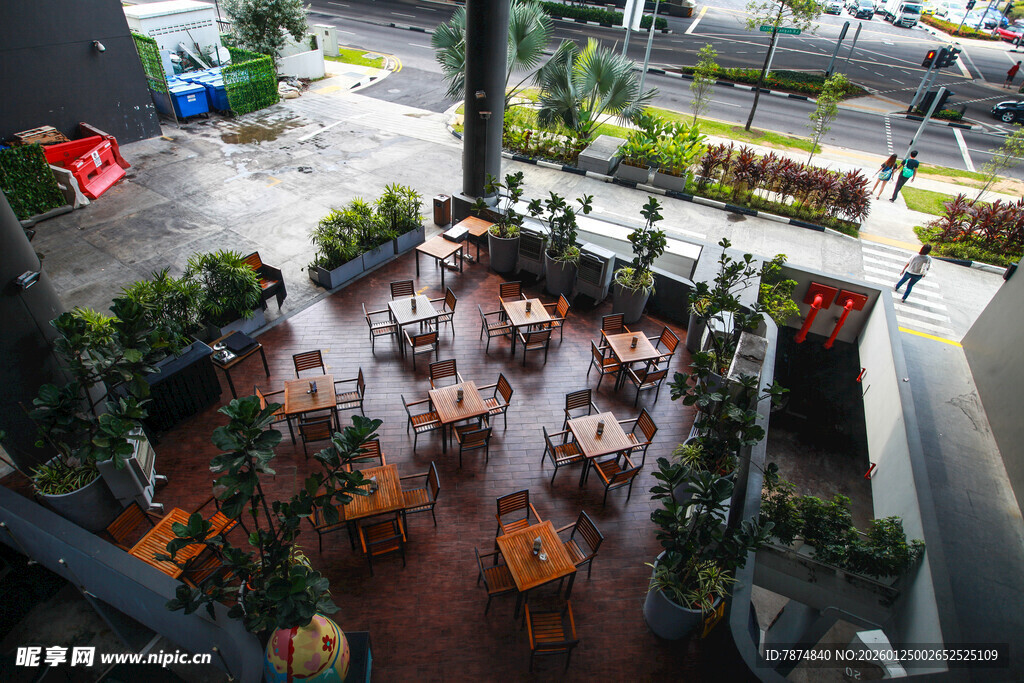 户外休闲庭院景观空间