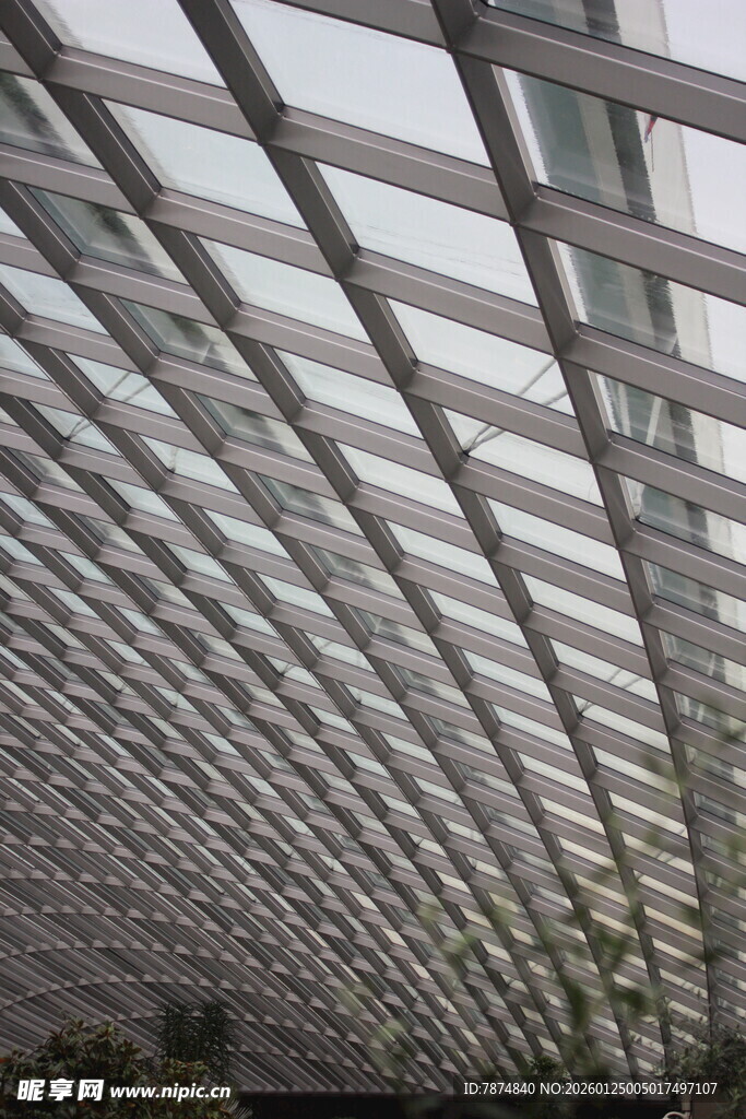 现代金属网格建筑结构