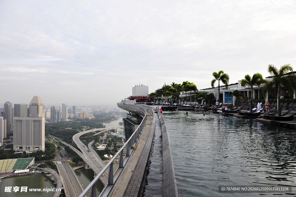 新加坡河畔景观