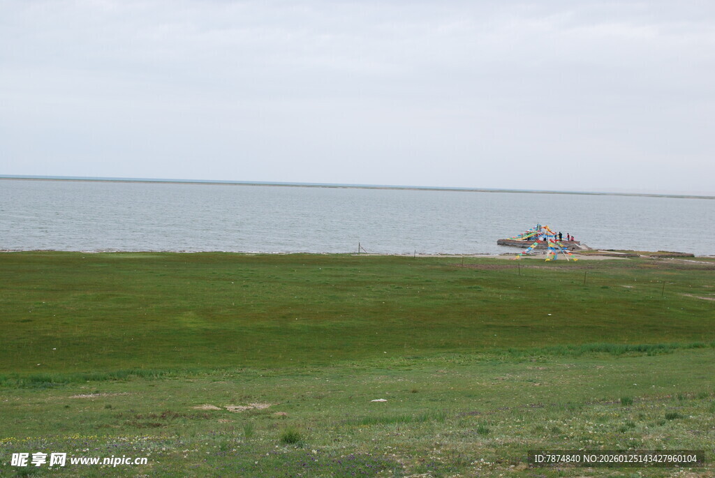 海边草原风光