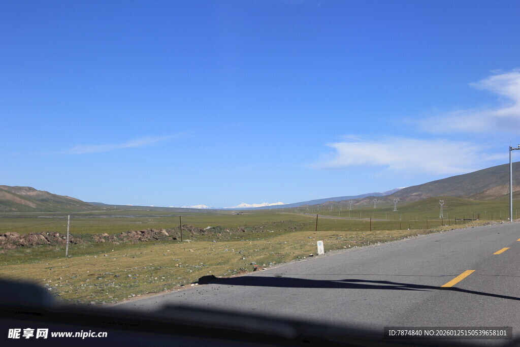 公路风景 开阔天地间的旅途
