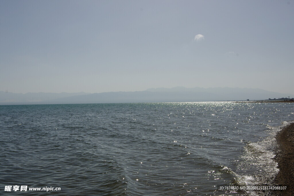海边风景 宁静辽阔海域