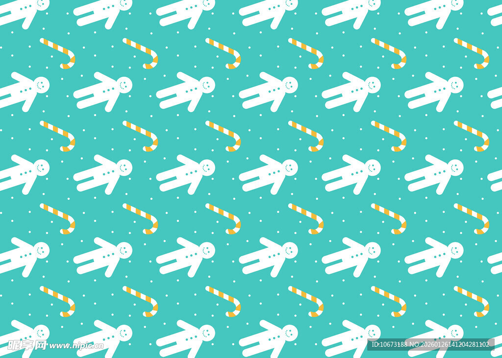 蓝底飞机图案无缝背景