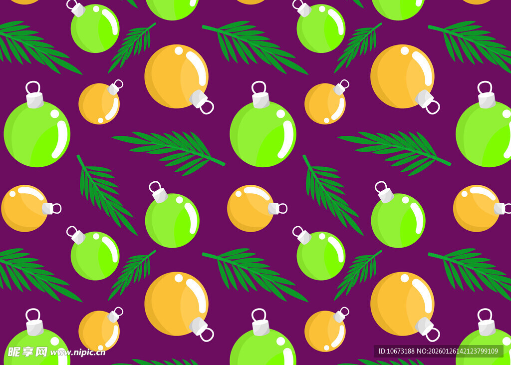 圣诞装饰图案背景