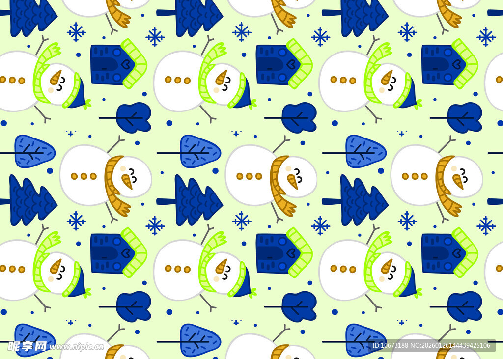 多彩海洋生物图案背景