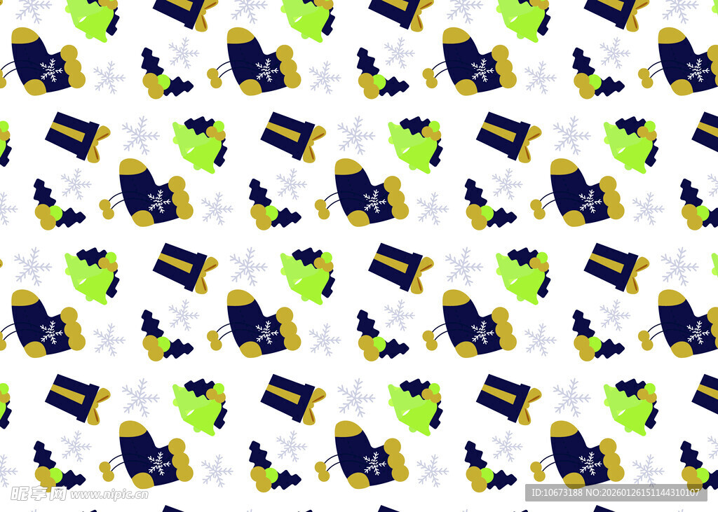 卡通校车图案无缝背景