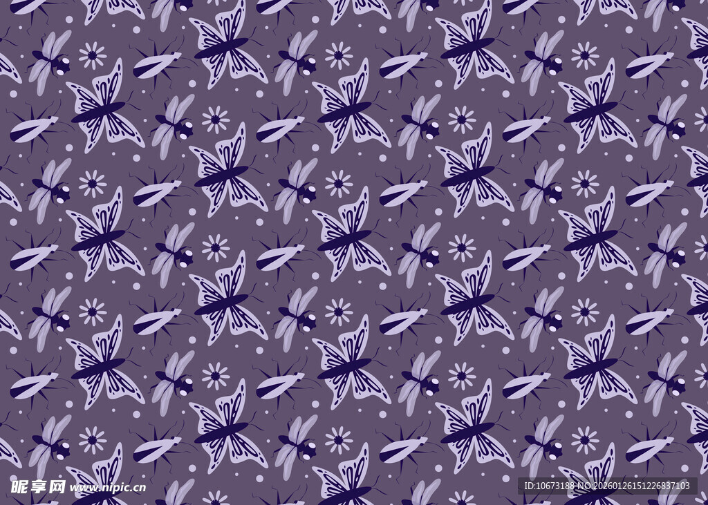 紫色几何图案纹理背景