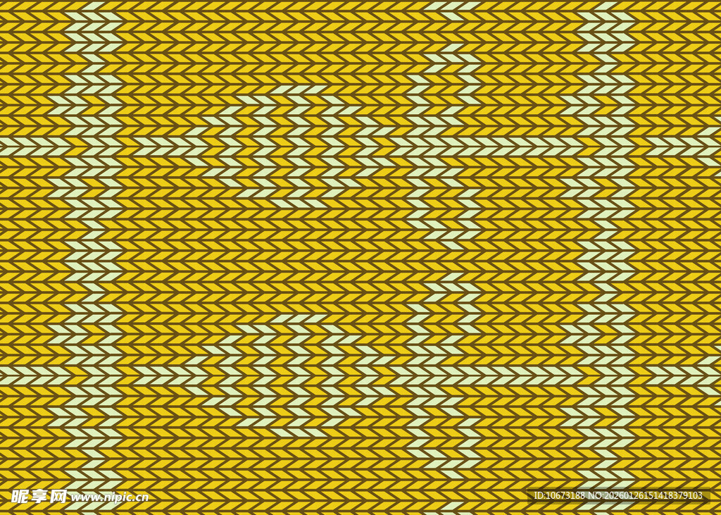 黄色针织图案纹理