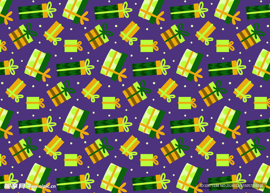 多彩卡通文具图案背景