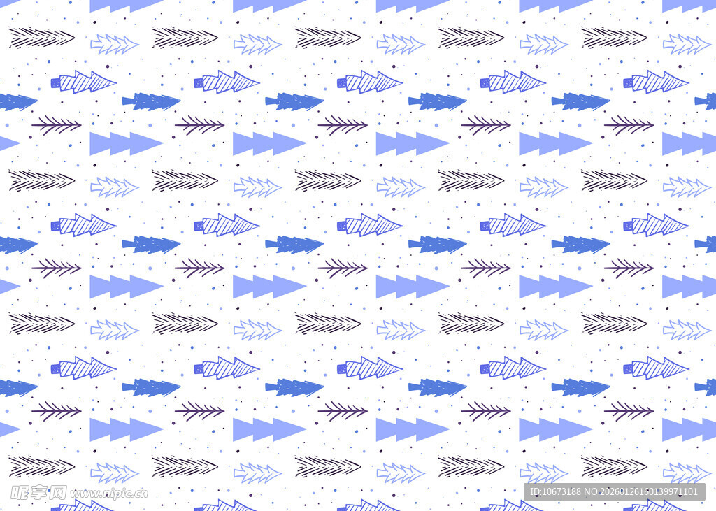 蓝色图案重复背景纹理