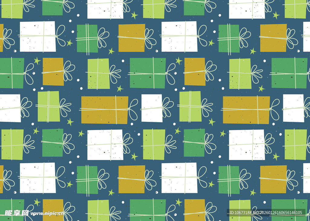 多彩方块几何图案背景