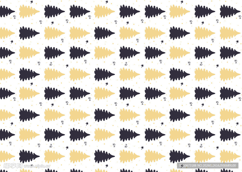 几何图案鱼形无缝背景