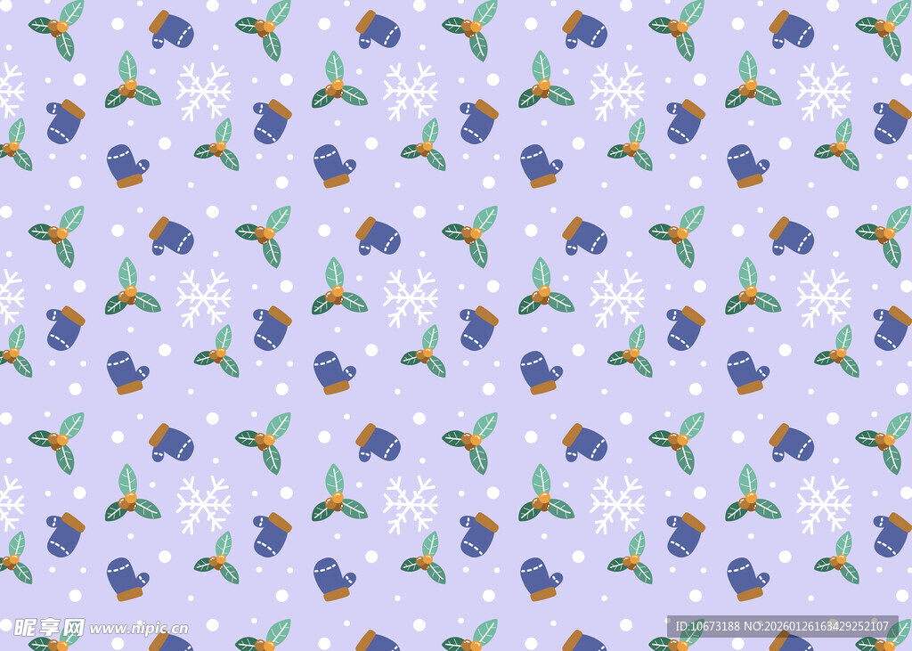 淡紫色小花图案布料