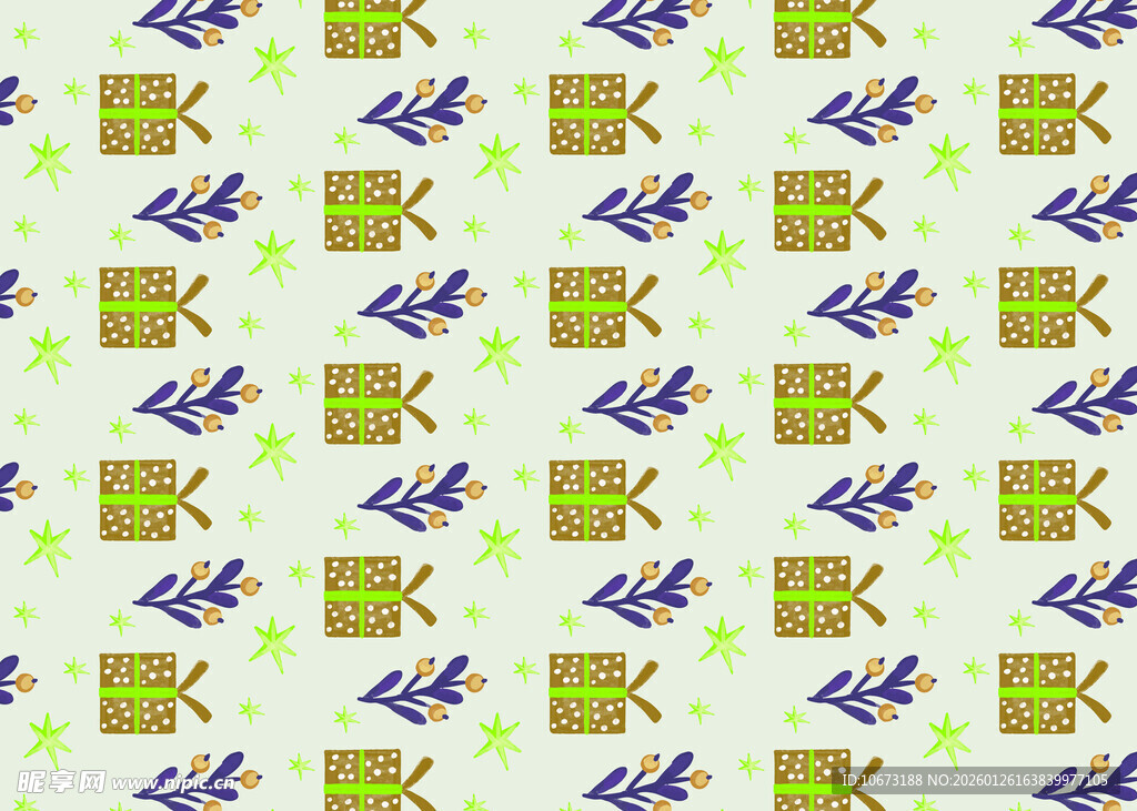 青蛙图案背景设计